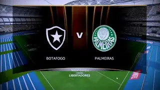 BOTAFOGO X PALMEIRAS LIBERTADORES PES 2017 PATCH BMPES 2025