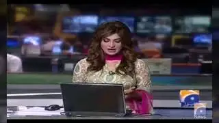 hifza chaudry  geo news anchor person