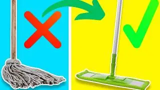 How to Mop a Floor PROPERLY | How to Use a Microfiber Flat Mop Like a Pro