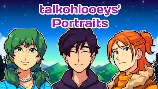 TALKOHLOOEYS' PORTRAITS FOR STARDEW VALLEY MOBILE 1.5.6