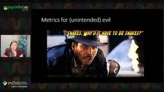 "Metrics for good, not evil" - Molly Rowe (PyConline AU 2021)