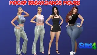 Some Mocap Breakdance Moves For The Sims 4