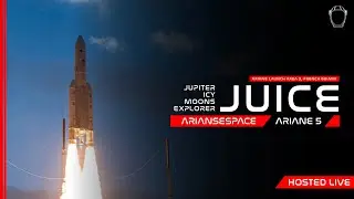 NOW! Ariane 5 JUICE Spacecraft Launch