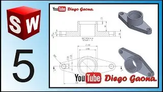 Tutorial Curso Básico en Solidworks Principiantes 5 | Diego Gaona