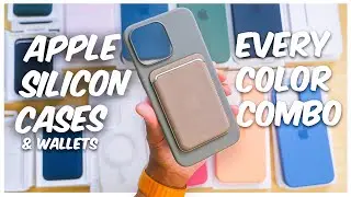 EVERY iPhone 15 Silicon Case & MagSafe Wallet