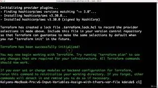 49. Terraform Input Variables   Assign with  var file argument