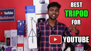 BEST TRIPOD FOR YOUTUBE VIDEOS || SMARTPHONE & CAMERA