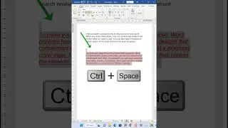 How To Clear Formatting From Text in MS Word File | Technical with Urvashi