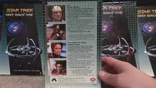 Star Trek: Deep Space Nine VHS 'Duet' and 'In the Hands of the Prophets'