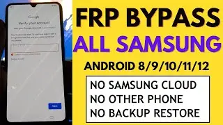 All SAMSUNG Direct FRP Bypass Unlock Latest - Android 9/10/11/12 - No Backup/Restore - No Cloud