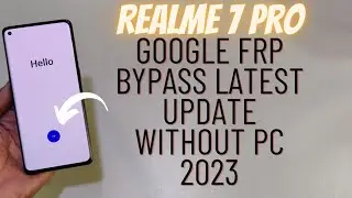 Realme 7 Pro Frp Bypass Latest Update Without Pc | Rmx2170 Google Frp