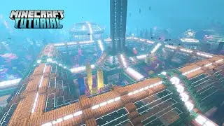 Minecraft | Ultimate Underwater Base Part-1 Exterior | Tutorial