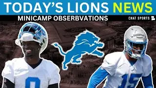 Today’s Lions News: Terrion Arnold SHINES, Amon-Ra St. Brown DOMINANT, Dline IMPROVED + Minicamp