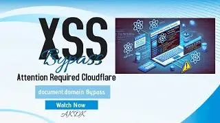 Xss Attention Required Cloudflare  Bypass || document domain Bypass