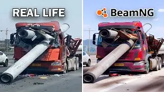 Accidents Based on Real Life Incidents | BeamNG.drive #32