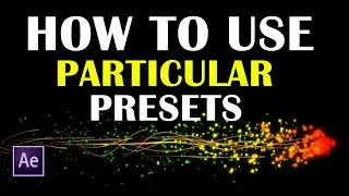 How to Use Trapcode Particular in After Effects  | After Effects Tutorial