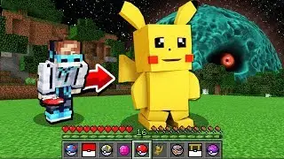 КАК ПОЙМАТЬ ПОКЕМОНА ПИКАЧУ В МАЙНКРАФТ ► Обзор мода Pixelmon Minecraft