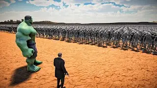 HITLER & HULK VS 1,000,000 ALIENS - Ultimate Epic Battle