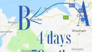 4 Days Walking on The North Wales Coast Path - Summer 2019