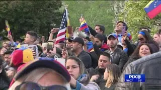 New Yorkers rally in support of Venezuelans