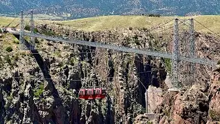 Riding the Royal Gorge Gondola - Royal Gorge Bridge - COLORADO 2022 #RoyalGorge #colorado