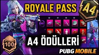 A4 ROYALE PASS ÖDÜLLERİ | PUBG MOBILE