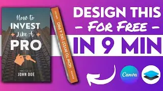 How To Design An Ebook Cover in Canva | Book Cover Mockup On SmartMockups