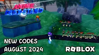 Roblox Anime Last Stand New Codes August 2024