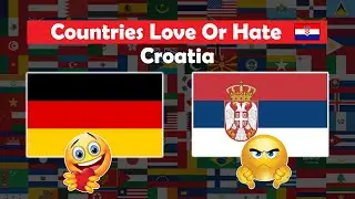 Countries Love or Hate Croatia 🇭🇷