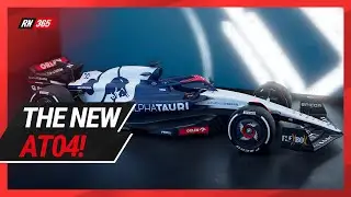 This is the AT04! The New AlphaTauri F1-Car