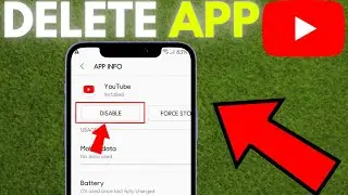 How To Uninstall Youtube App On Android In 2024 | Delete youtube app mobile tutorial android