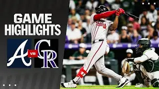 Braves vs. Rockies Game Highlights (8/10/24) | MLB Highlights