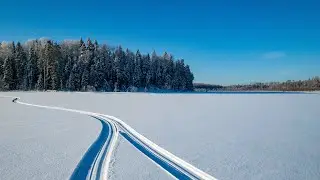 Минус -30. Охота на глухаря на озере и рыбалка. Отдых на природе. Frost -30. Rest in nature