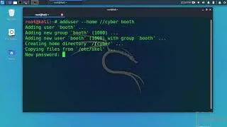 How to add new user in Kali Linux