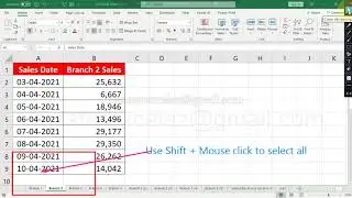 Unhide many sheets at the same time | new feature in Excel