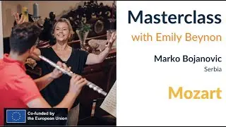 Marko Bojanovic - Mozart G major Concerto - MASTERCLASS