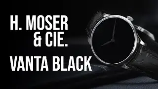 H. Moser & Cie Venturer Vantablack Black Hands