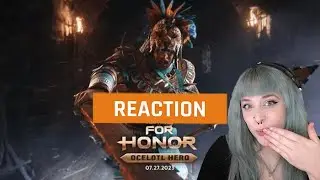 My reaction to the For Honor Official Ocelotl Hero Reveal Trailer | GAMEDAME REACTS