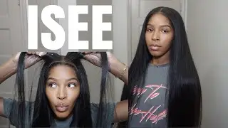 THIS WIG IS A MUST HAVE! PRE PLUCKED & PRE BLEACHED | LAZY GIRL WIG Ft ISEE HAIR