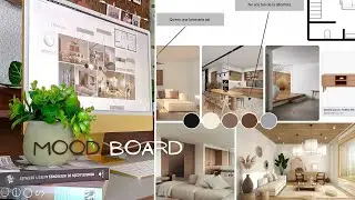 Cómo hacer un Moodboard + Proceso Creativo | Diseño de Interiores