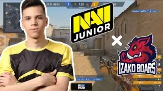 НАВИ В НЕРЕАЛЬНОЙ ФОРМЕ | NAVI JR vs IZAKO BOARS Eden Arena Malta Vibes Cup 4