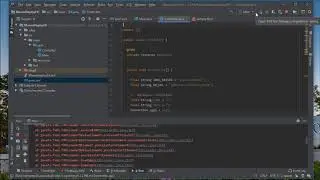 IntelliJ Maven Deploy FX Database