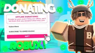 🔴PLS DONATE LIVE GIVING AWAY 100 or 1,000 ROBUX TO EVERY SUB!🤑🤍