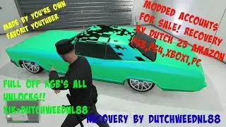 GTA 5 [PS3/PS4/PC/XBOX1] RECOVERY SERVICE BY DutchWeedNL88