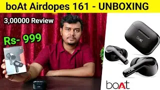 Boat Airdopes 161 Unboxing & Review 🔥| Best Wireless Earbuds Under 1000 Rs