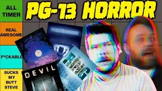 PG-13 Horror Movies Tier List!