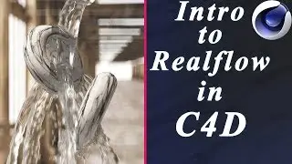 Cinema 4D Tutorial - Intro To Realflow in Cinema 4D