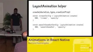 Animations in React Native & Ignite App Development  (MobileJS TO - July 2016)