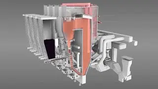 How a boiler works (powerplant boiler)