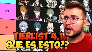 TIERLIST 4.1 DE OCRAM ANALIZADA POR EXPERTO EN META | Genshin Impact